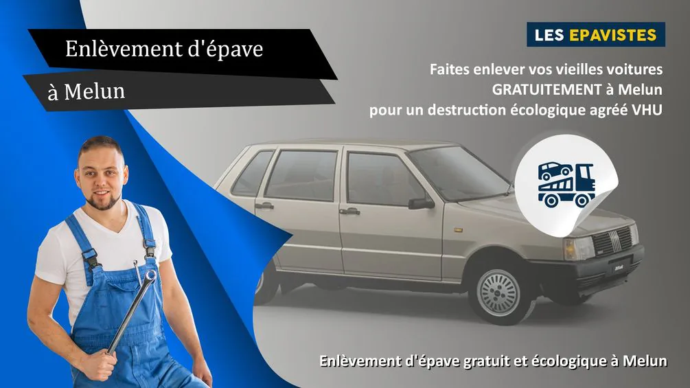 enlèvement épave Melun