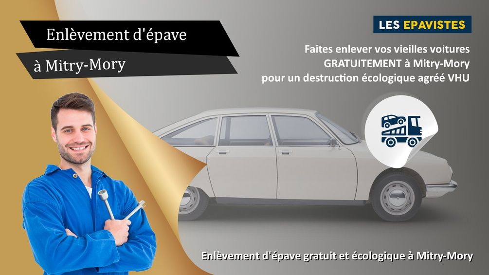 enlèvement épave Mitry-Mory