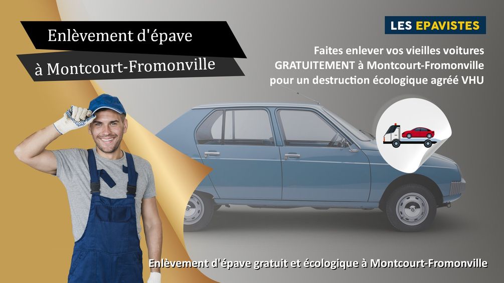 enlèvement épave Montcourt-Fromonville