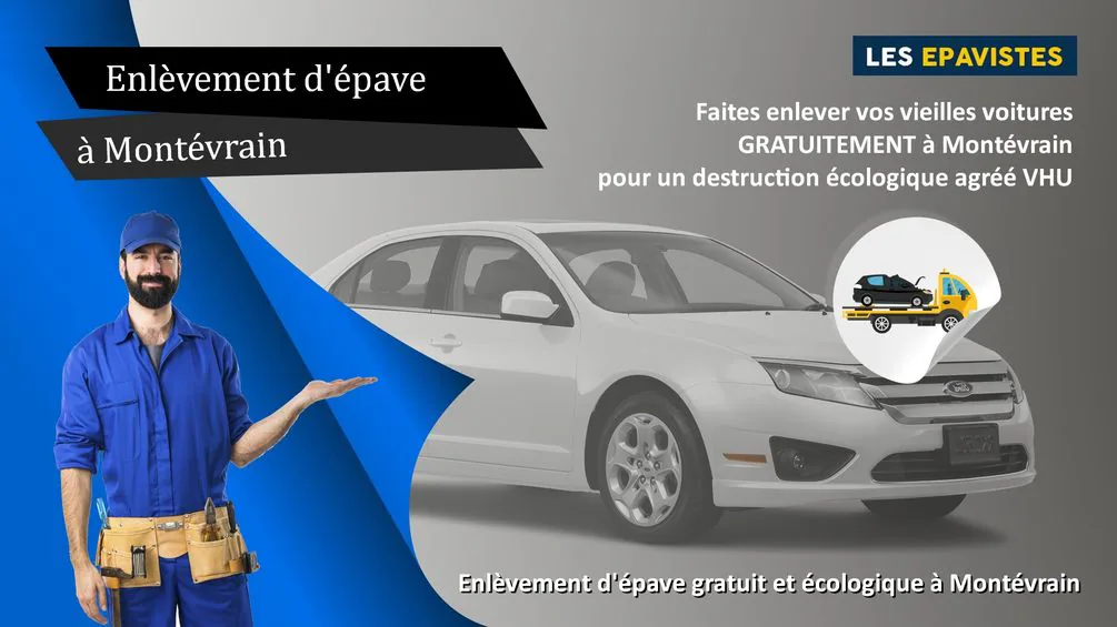 enlèvement épave Montévrain