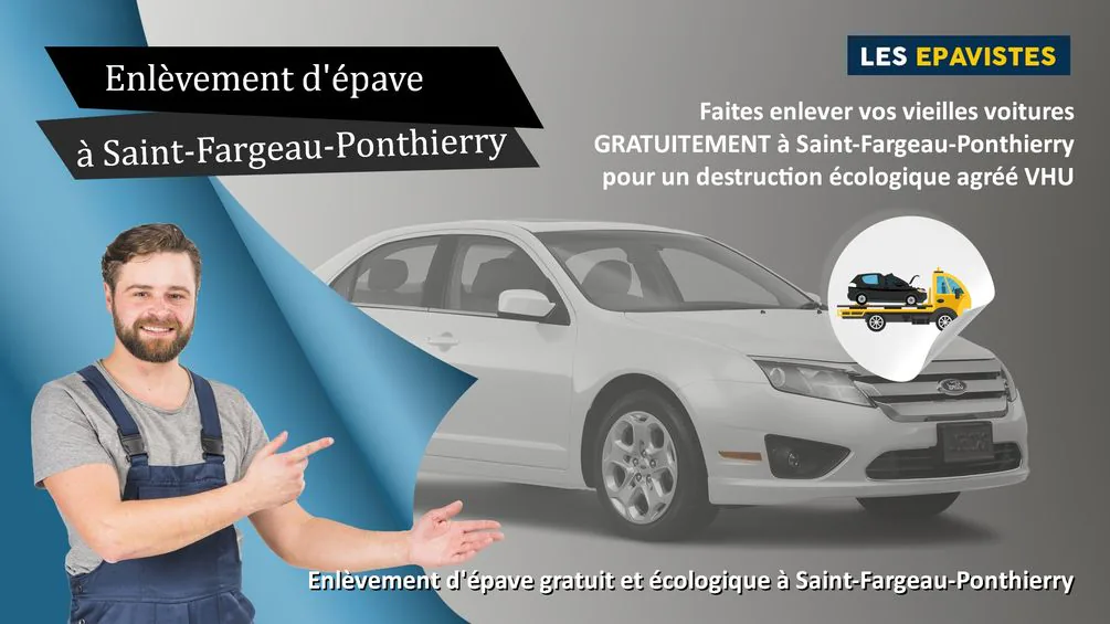 enlèvement épave Saint-Fargeau-Ponthierry