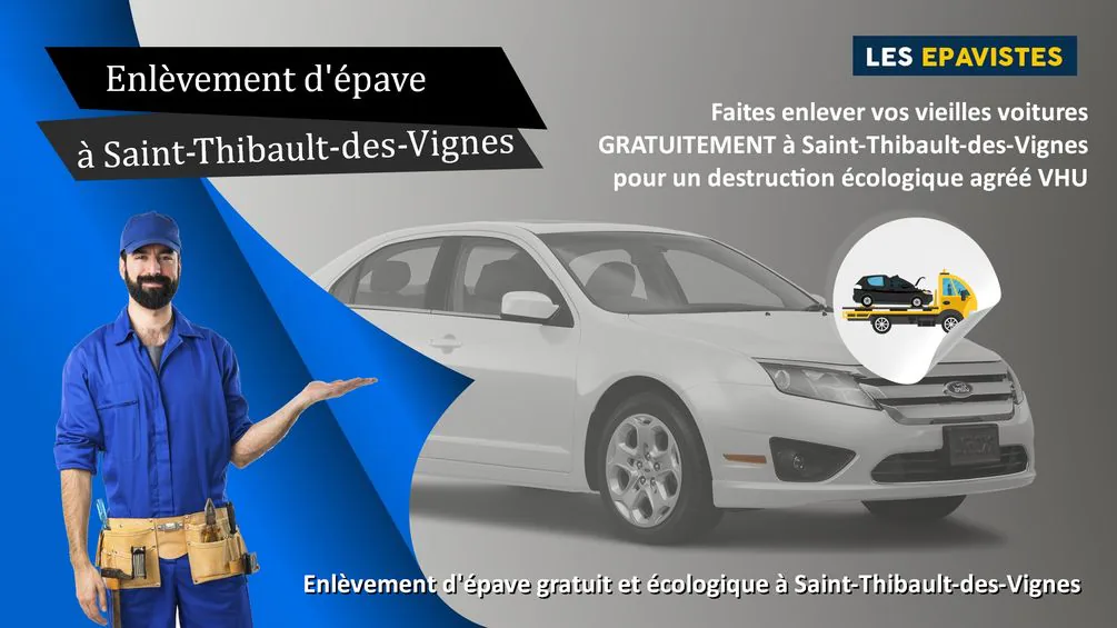 enlèvement épave Saint-Thibault-des-Vignes