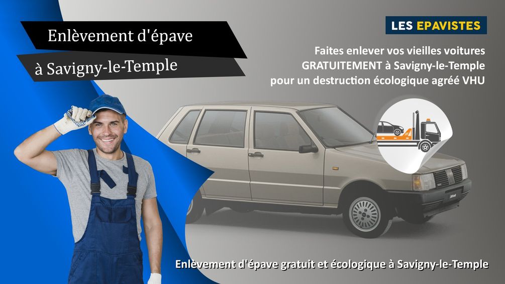 enlèvement épave Savigny-le-Temple