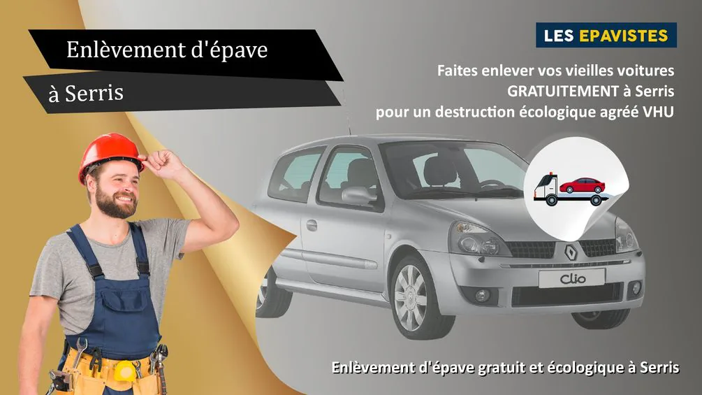 enlèvement épave Serris