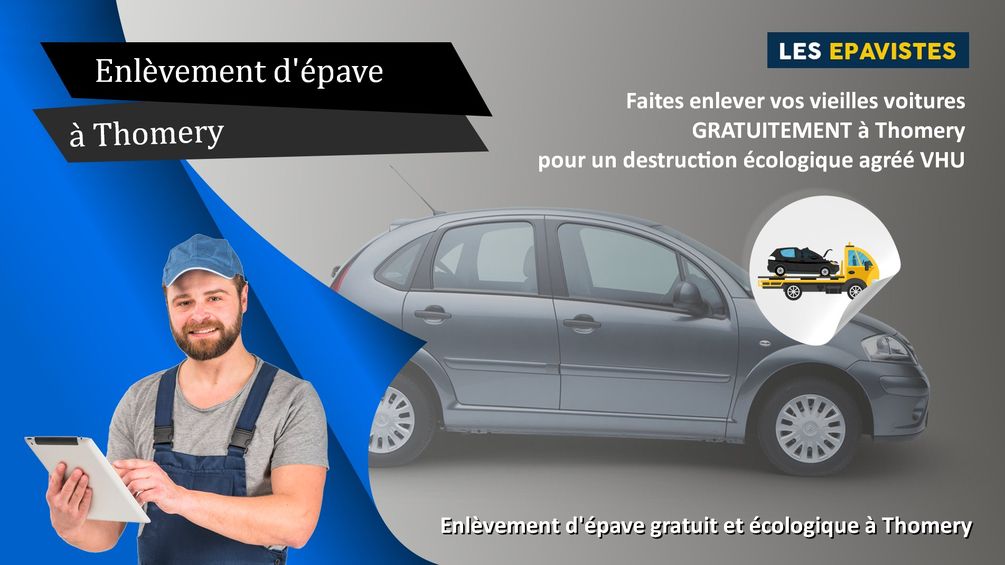 enlèvement épave Thomery