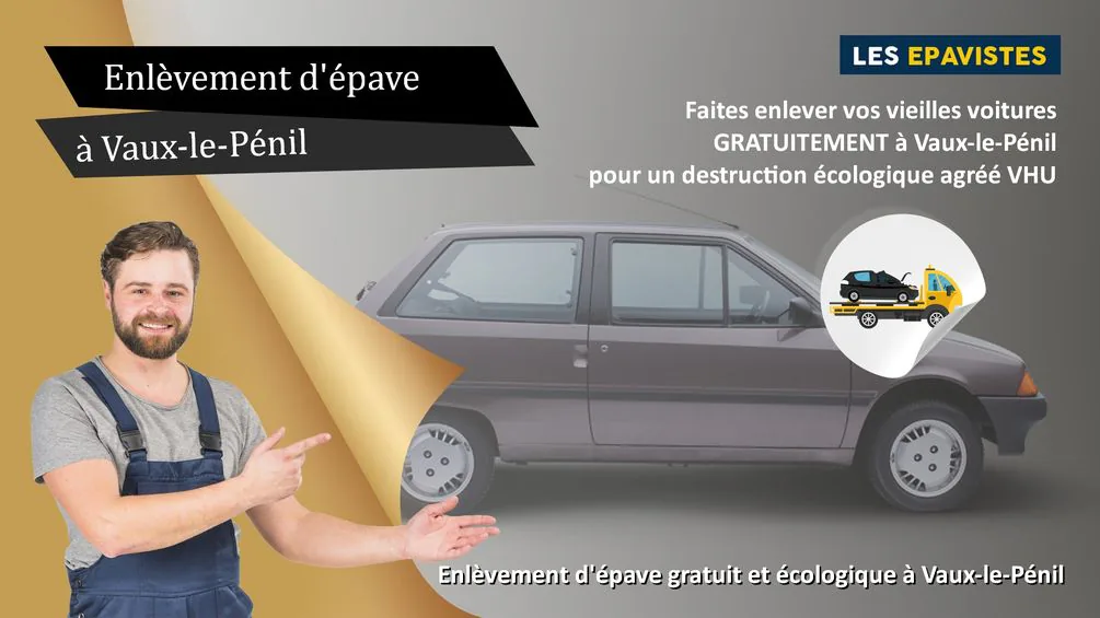 enlèvement épave Vaux-le-Pénil