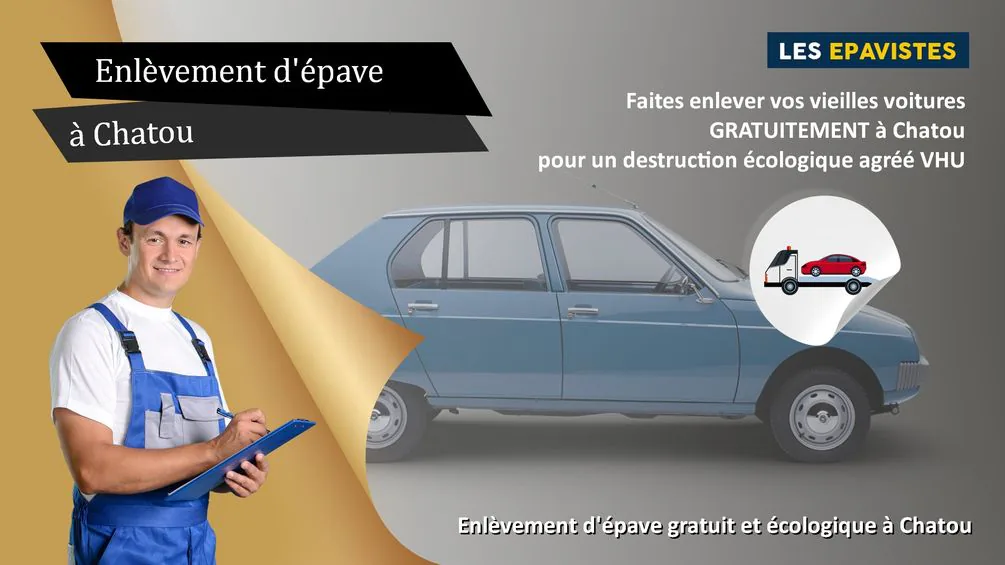 enlèvement épave Chatou