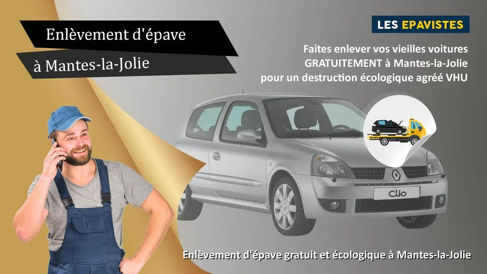 enlèvement épave Mantes-la-Jolie