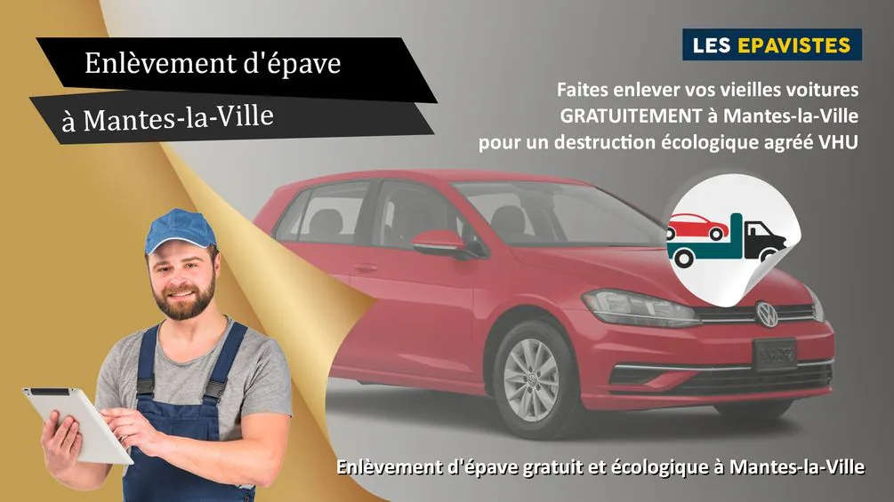 enlèvement épave Mantes-la-Ville