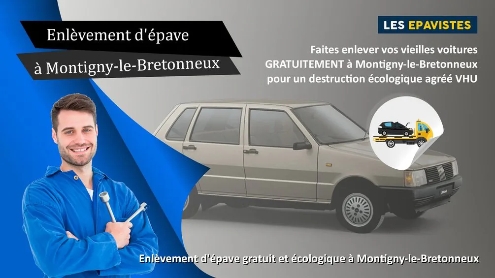enlèvement épave Montigny-le-Bretonneux