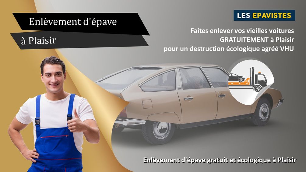 enlèvement épave Plaisir