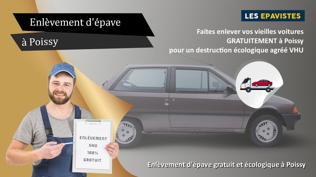 enlèvement épave Poissy