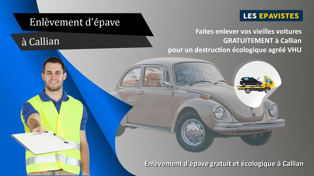 enlèvement épave Callian