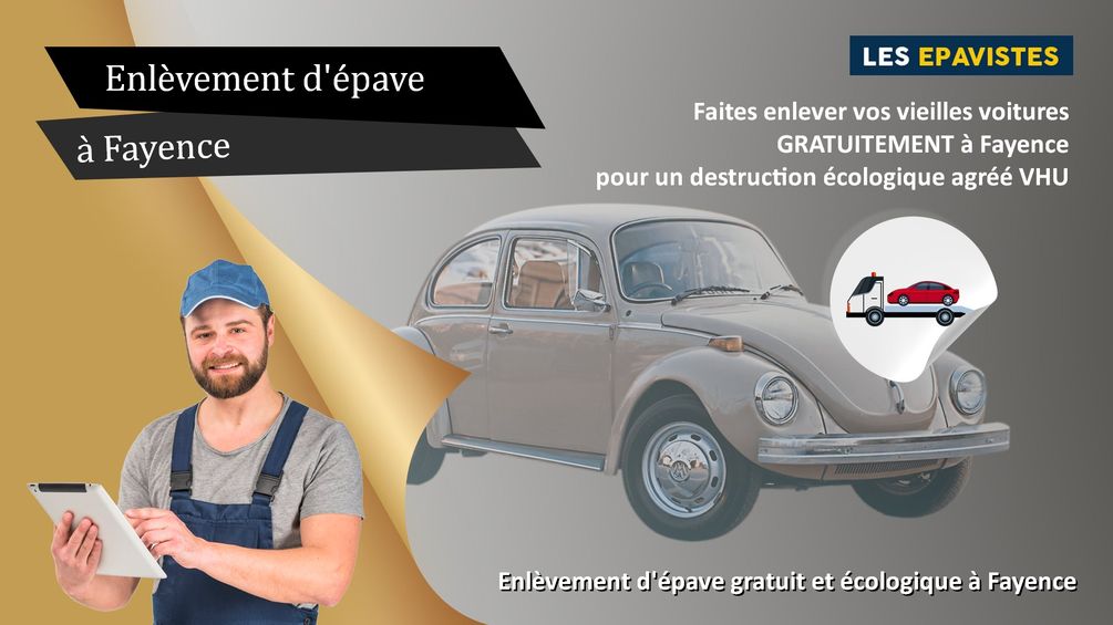 enlèvement épave Fayence