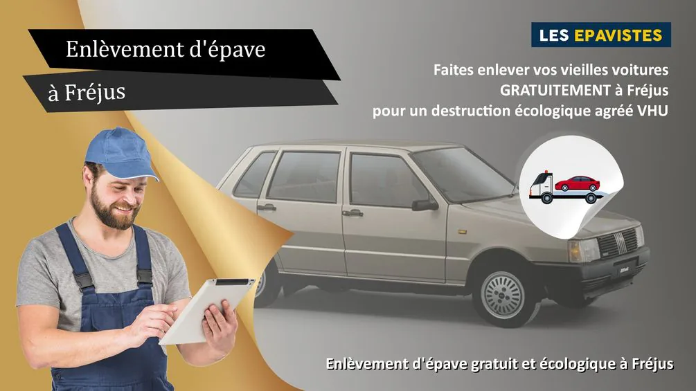 enlèvement épave Fréjus