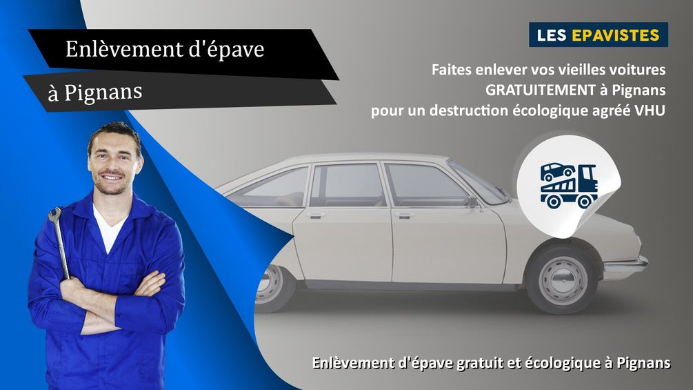 enlèvement épave Pignans