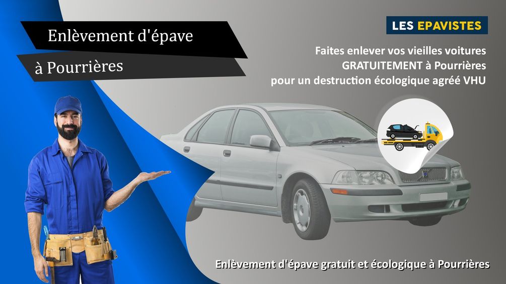 enlèvement épave Pourrières
