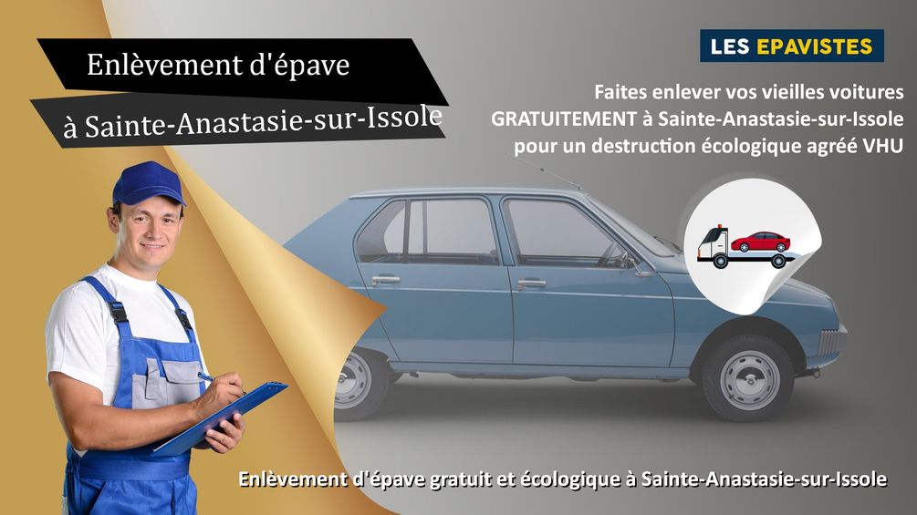 enlèvement épave Sainte-Anastasie-sur-Issole
