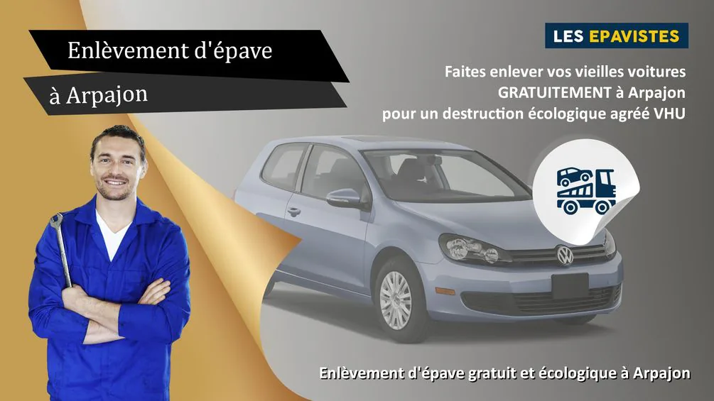 enlèvement épave Arpajon