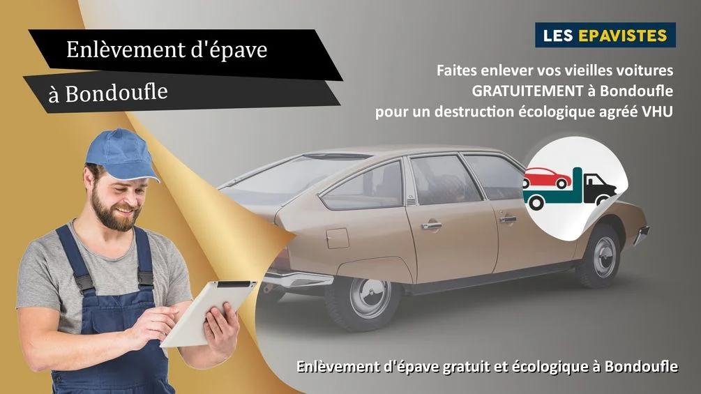 enlèvement épave Bondoufle