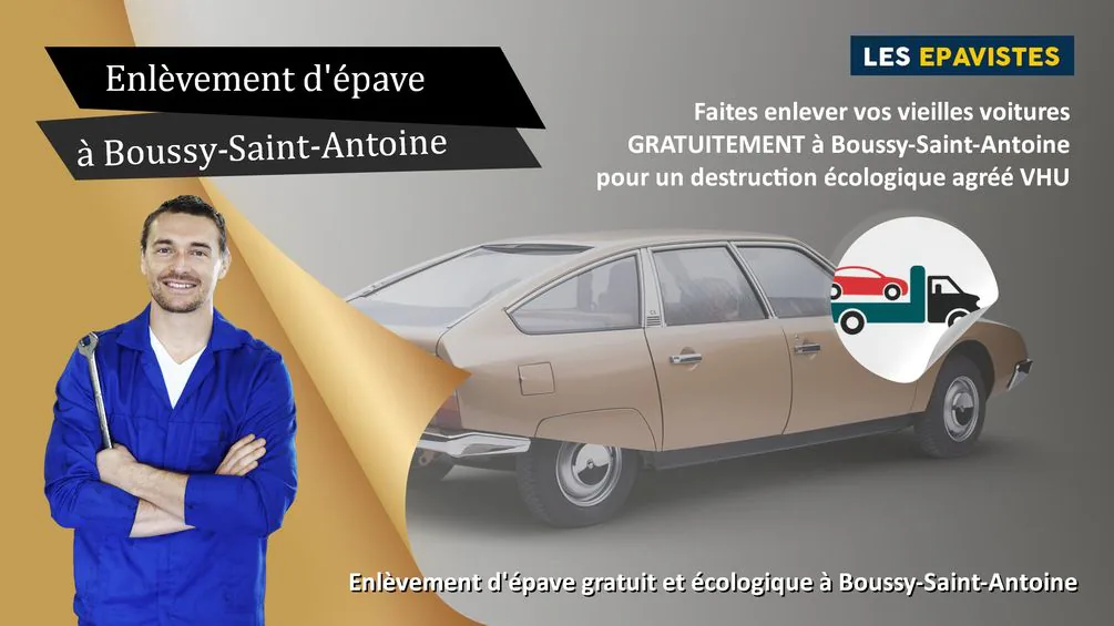 enlèvement épave Boussy-Saint-Antoine