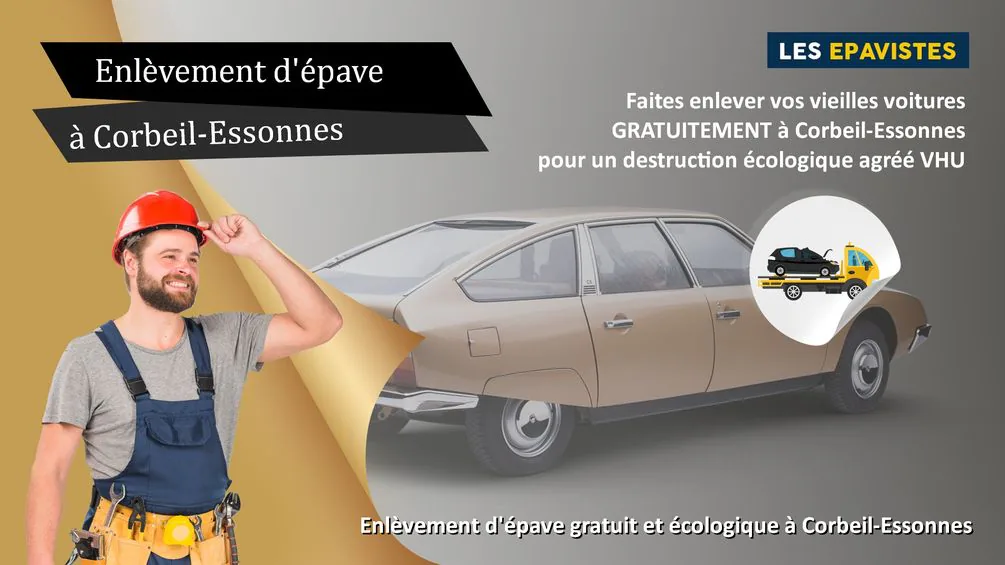 enlèvement épave Corbeil-Essonnes