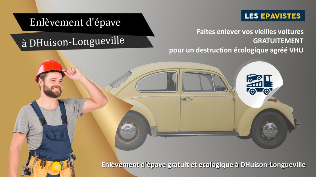 enlèvement épave D'Huison-Longueville