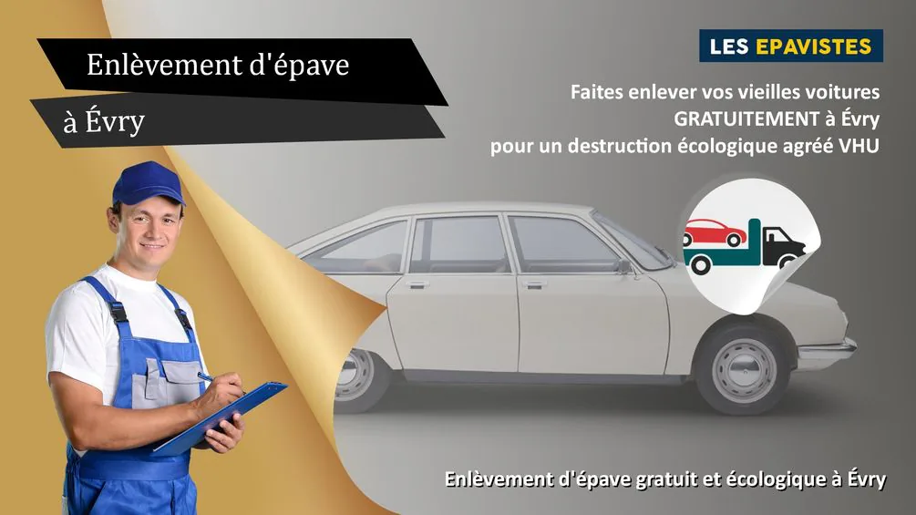enlèvement épave Évry