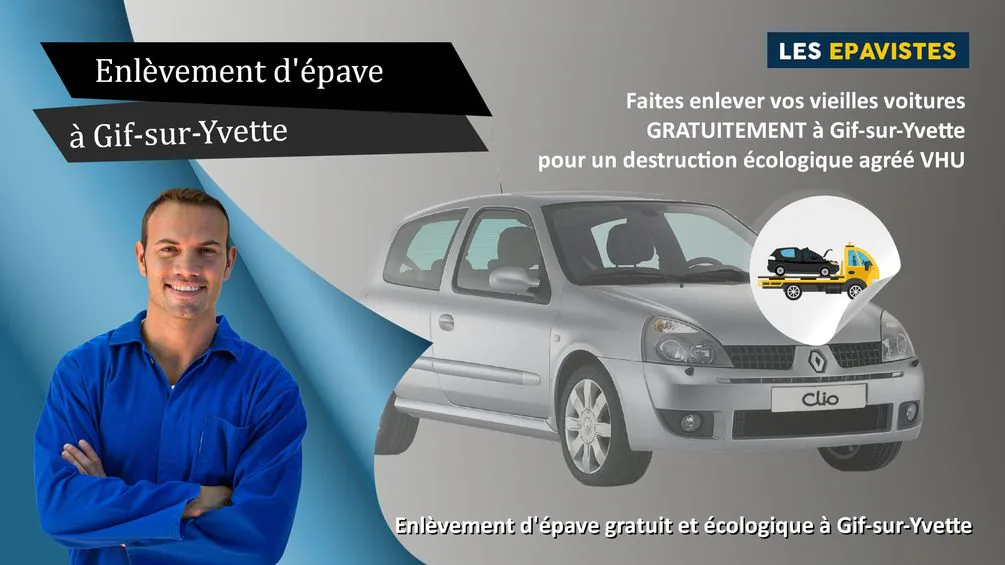 enlèvement épave Gif-sur-Yvette