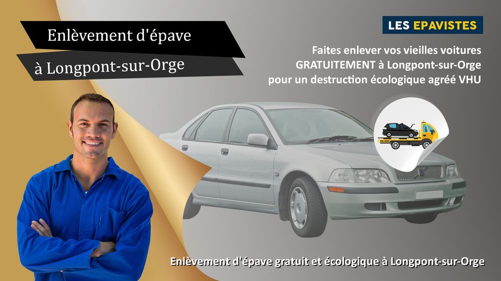 enlèvement épave Longpont-sur-Orge
