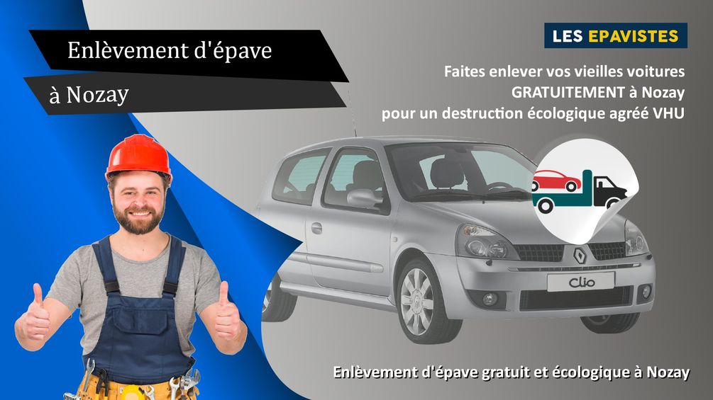 enlèvement épave Nozay