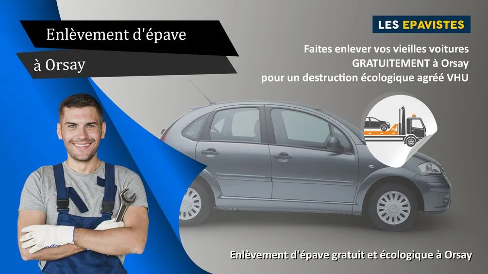 enlèvement épave Orsay
