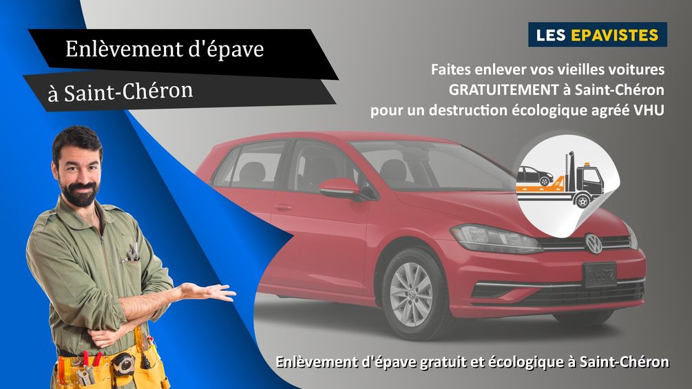 enlèvement épave Saint-Chéron