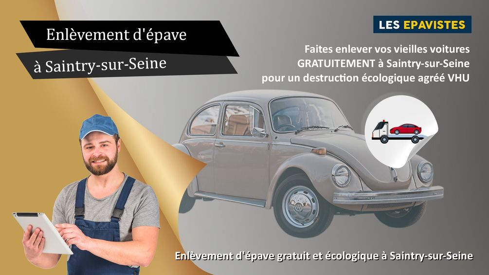 enlèvement épave Saintry-sur-Seine