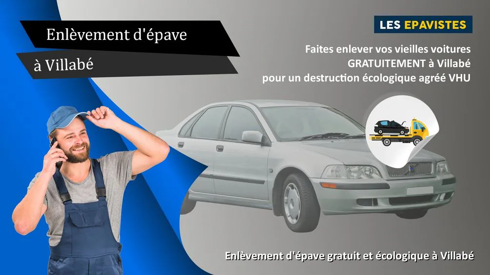enlèvement épave Villabé