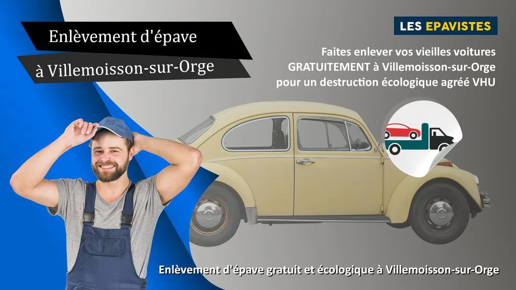 enlèvement épave Villemoisson-sur-Orge