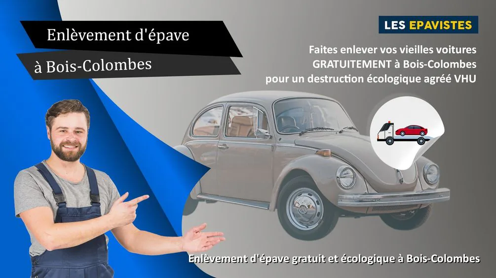 enlèvement épave Bois-Colombes