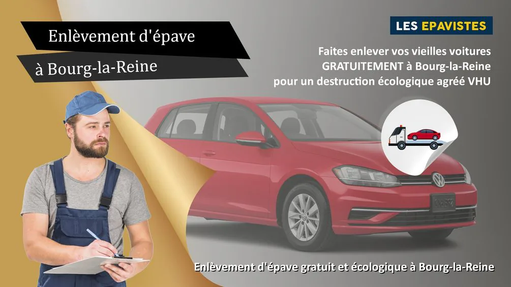 enlèvement épave Bourg-la-Reine