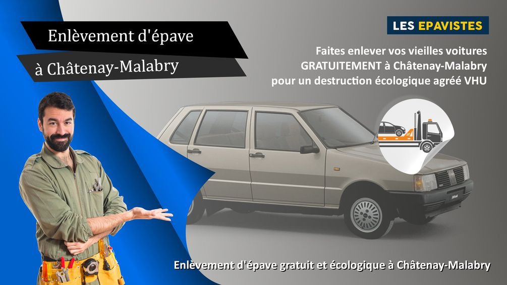 enlèvement épave Châtenay-Malabry