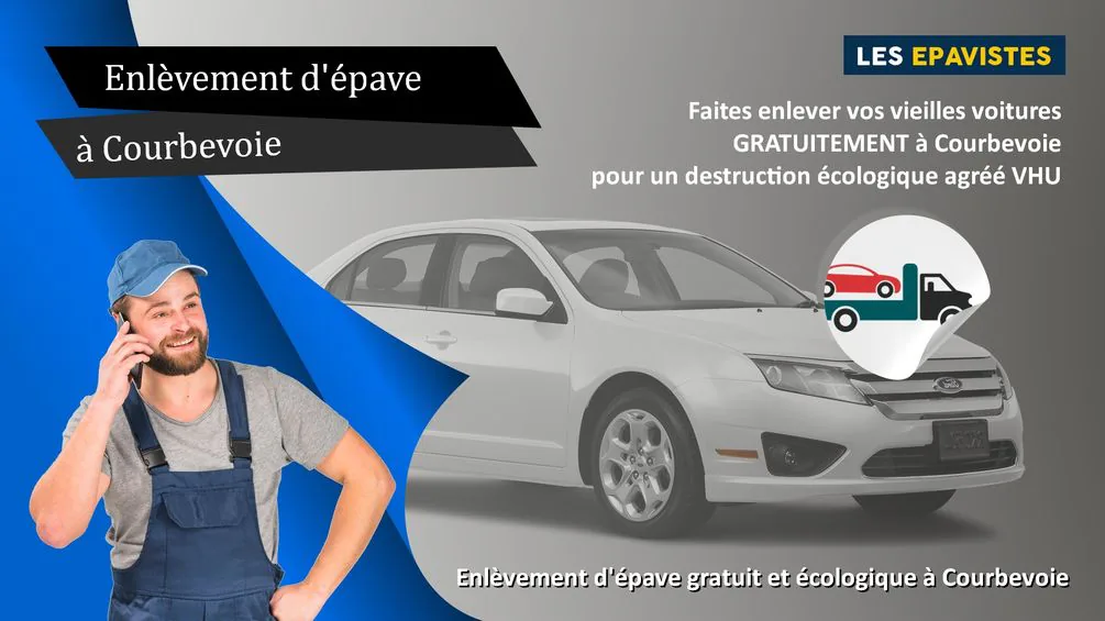 enlèvement épave Courbevoie