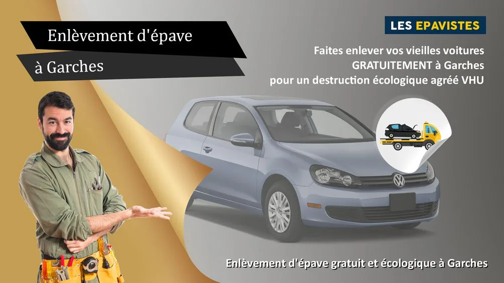 enlèvement épave Garches