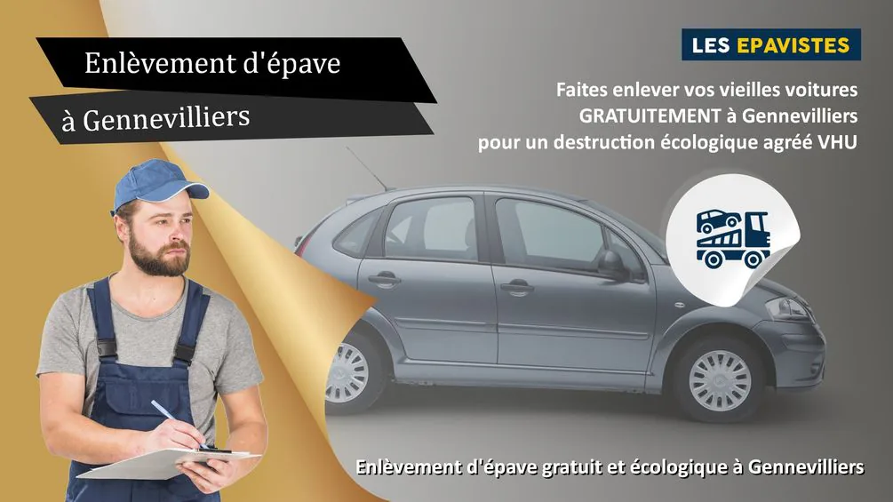 enlèvement épave Gennevilliers
