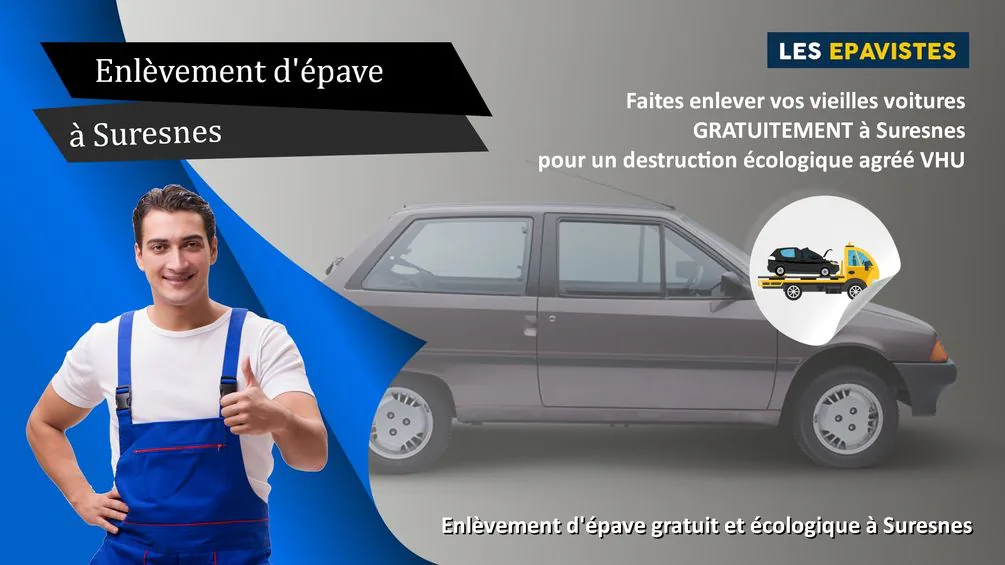 enlèvement épave Suresnes