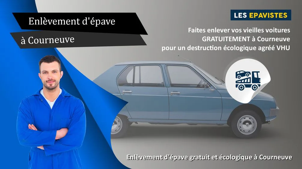 enlèvement épave Courneuve