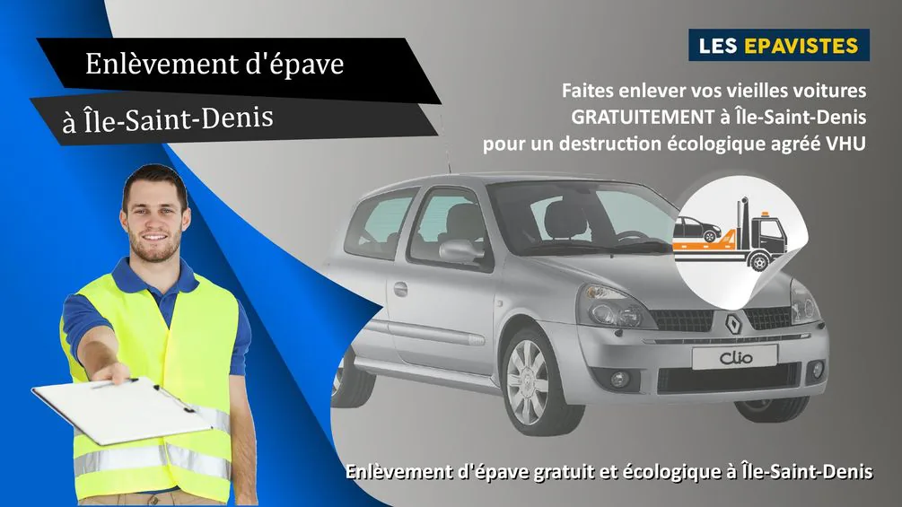 enlèvement épave Île-Saint-Denis