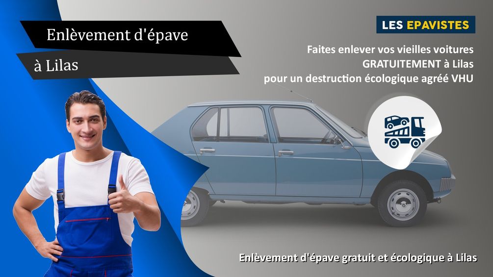 enlèvement épave Lilas