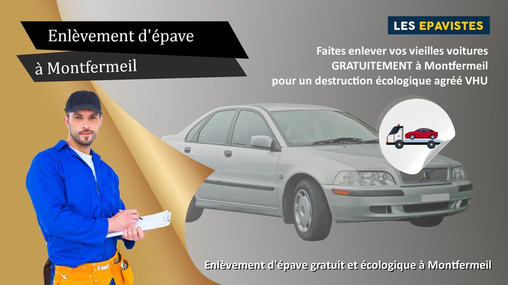 enlèvement épave Montfermeil