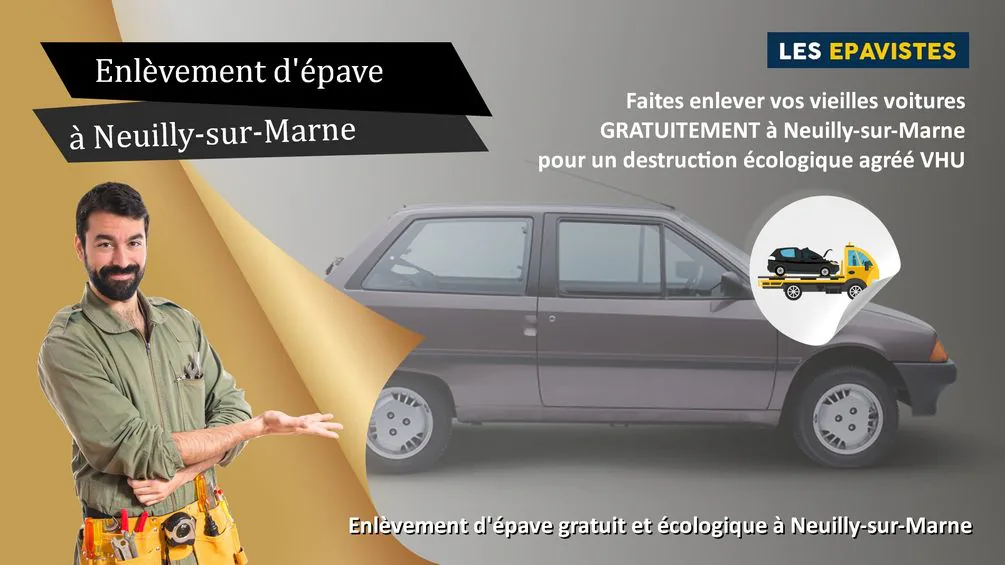 enlèvement épave Neuilly-sur-Marne