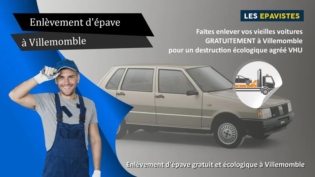 enlèvement épave Villemomble