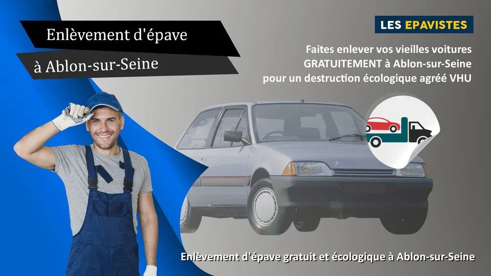 enlèvement épave Ablon-sur-Seine